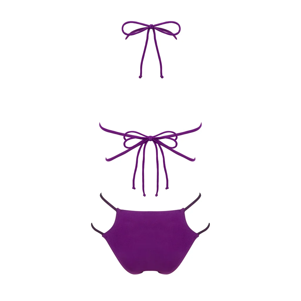 Bikinis Bikini in Lila BALITTA Bademode von Obsessive Dessous Swimwear Reizwäsche