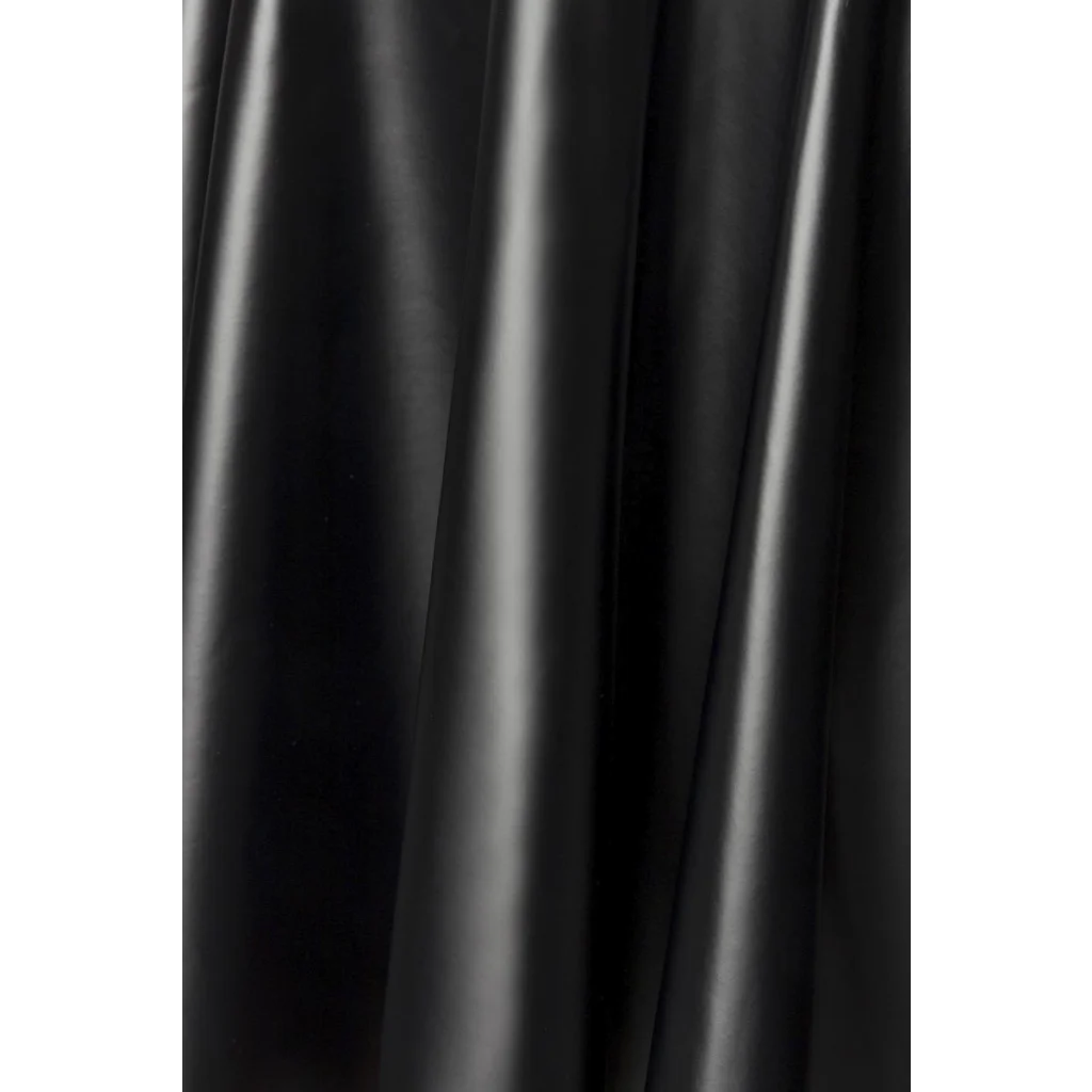 Minikleider Wetlook-Kleid mit Harness elastisch in Schwarz von Saresia Dessous Dresses Reizwäsche
